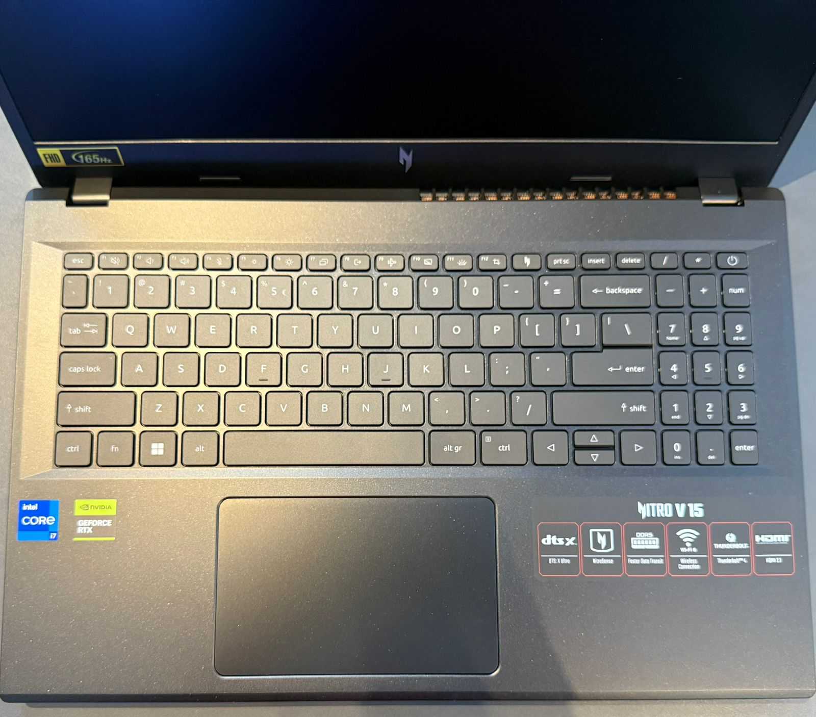 Acer Nitro V 15 ANV15-51-77DG Intel Core i7-1362OH 2X8GB DDR5 512GB SSD RTX 2050 4GB GDDR6 W11