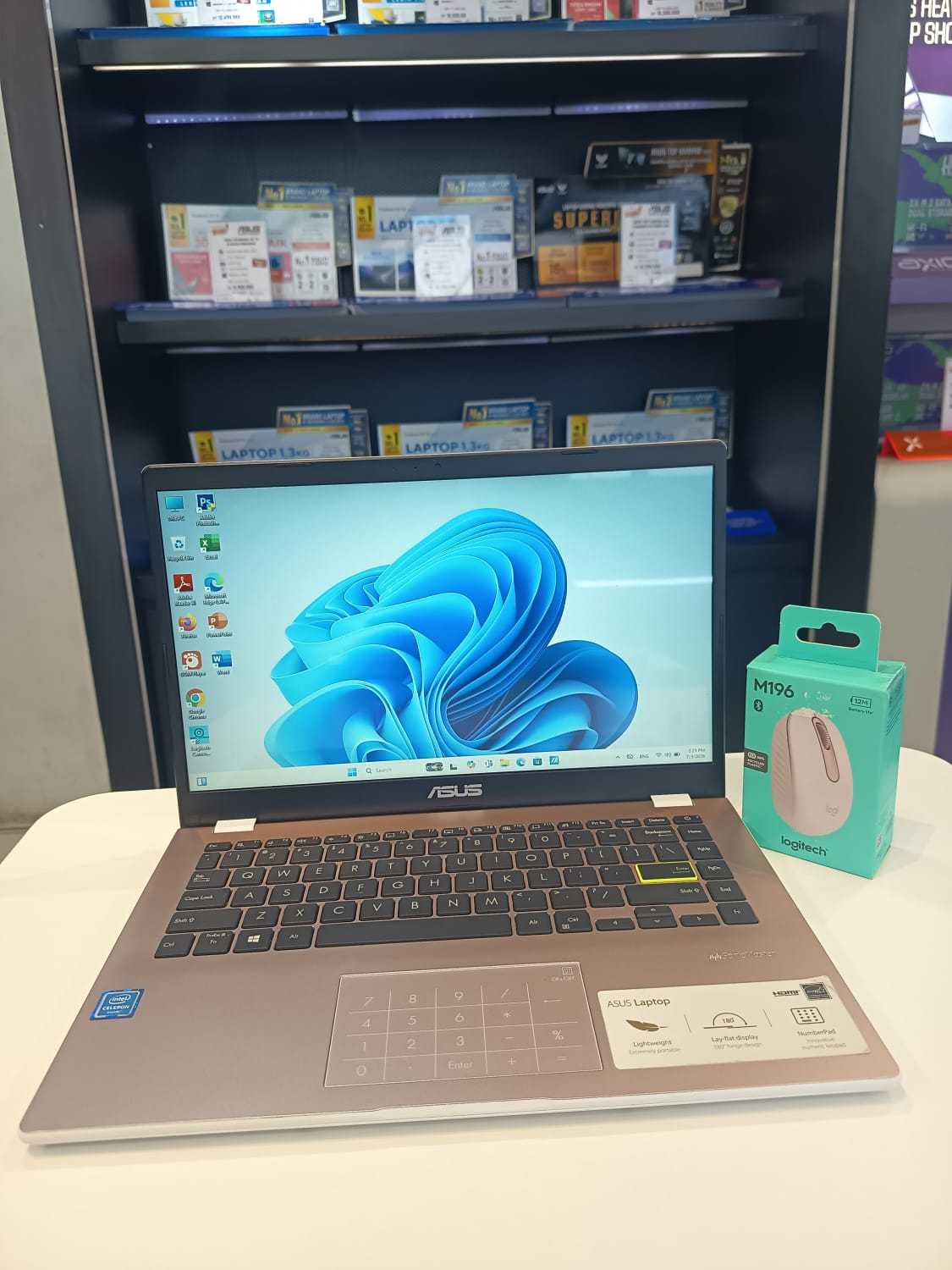 Asus Vivobook E410MA Intel Celeron N4020 RAM 4GB SSD 128GB Windows 11 Home