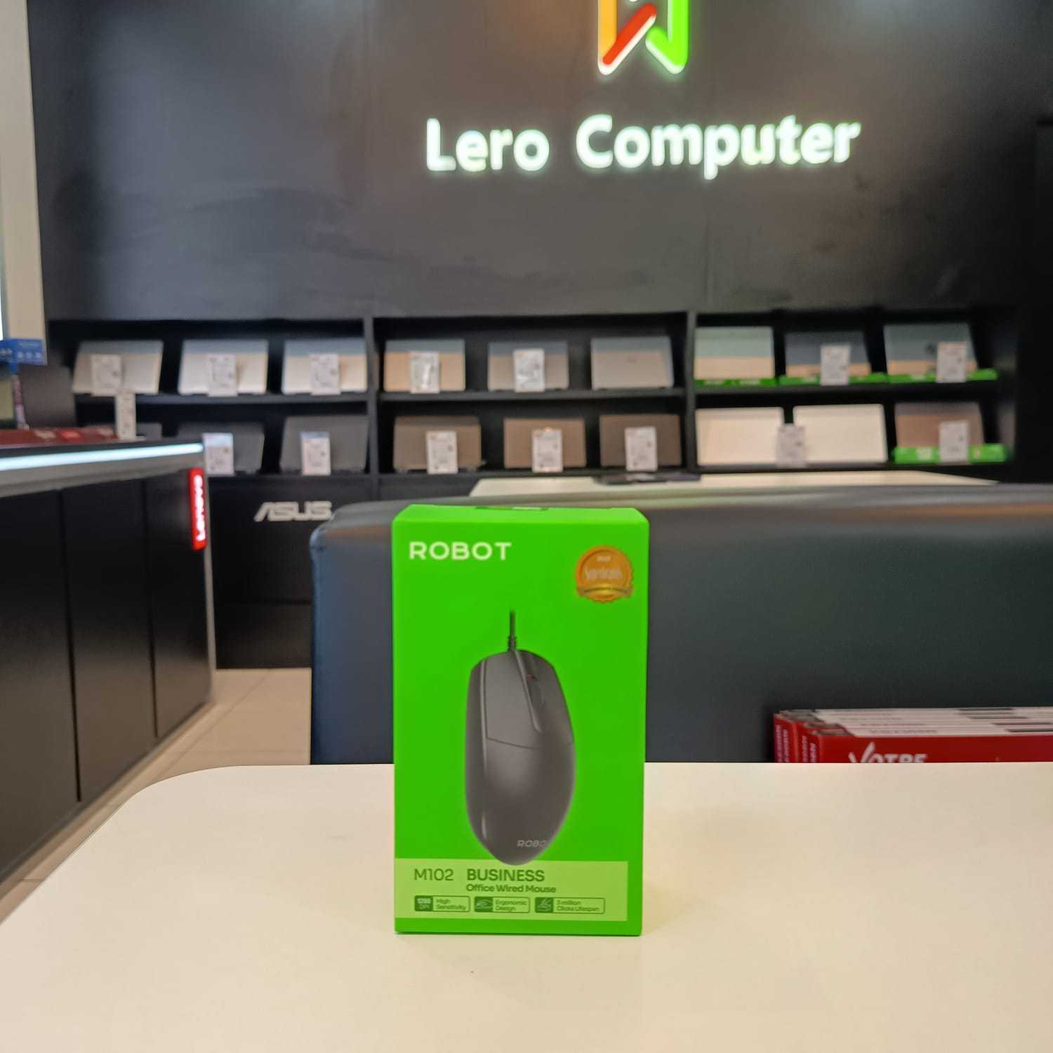Mouse USB ROBOT M102 Black