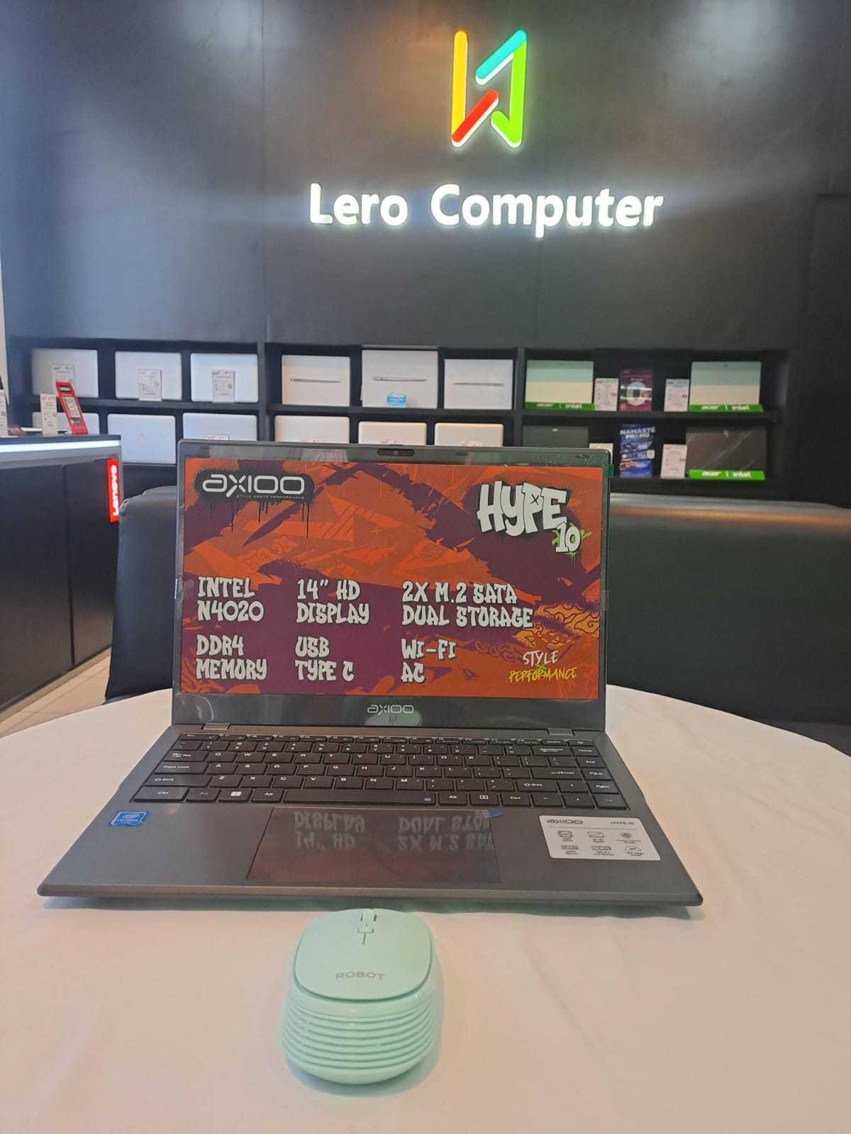 AXIIO SLIMBOOK HYPE 10 /INTEL CELERON N4020/RAM 8GB/SSD 256GB/WINDOWS 11