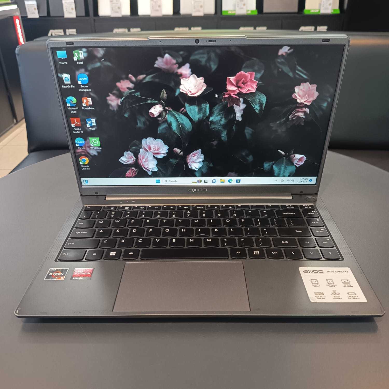 AXIOO MYBOOK HYPE 5  DISPLAY 14 INCH AMD RYZEN 5 3500U RAM 8 GB SSD 256 GB WINDOWS 11 PRO