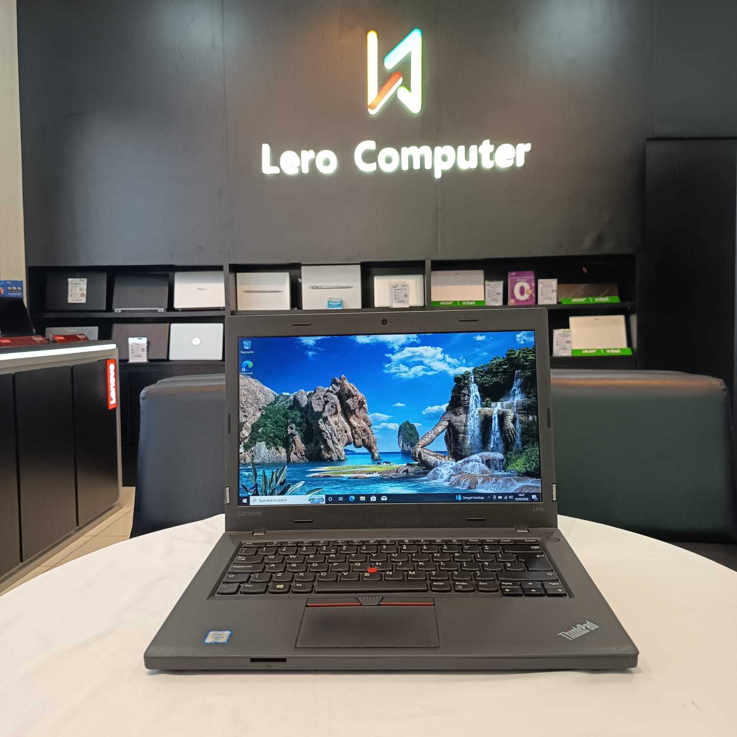 LENOVO THINKPAD L470 INTEL CORE i5-6300U RAM 8GB SSD 256 GB  WINDOWS 10 PRO